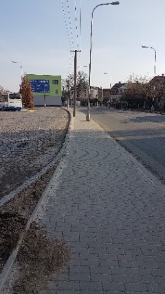 Oprava chodníku podél silnice I/35 v ul. Husova podél BUS nádraží až na křižovatku s ul. Pražská